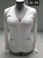 Weiß schickes Oberteil Gr. 34 XS Jäckchen Pullover Damen Kleidung Bayern - Röllbach Vorschau