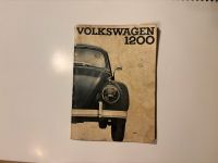 Original Volkswagen 1200 Betriebsanleitung - 1962 Bayern - Gangkofen Vorschau