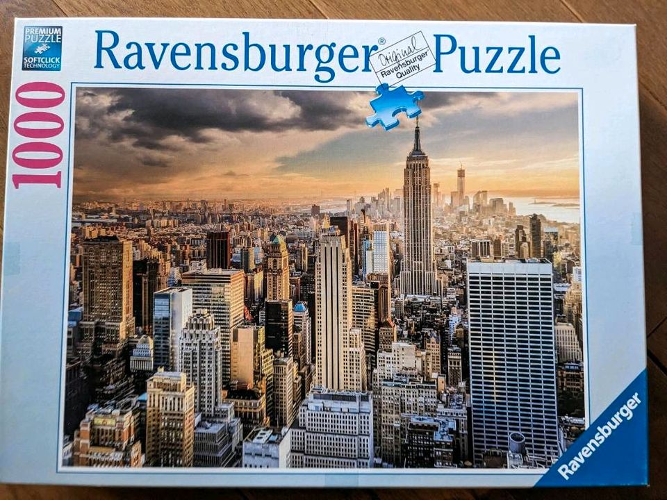 Puzzle 1000, 1500, 2000 Teile (Ravensburger, Schmidt, Educa,...) in Haßmersheim