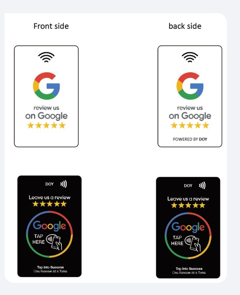 Google Bewertungen mit NFC erhalten in Stadtlohn