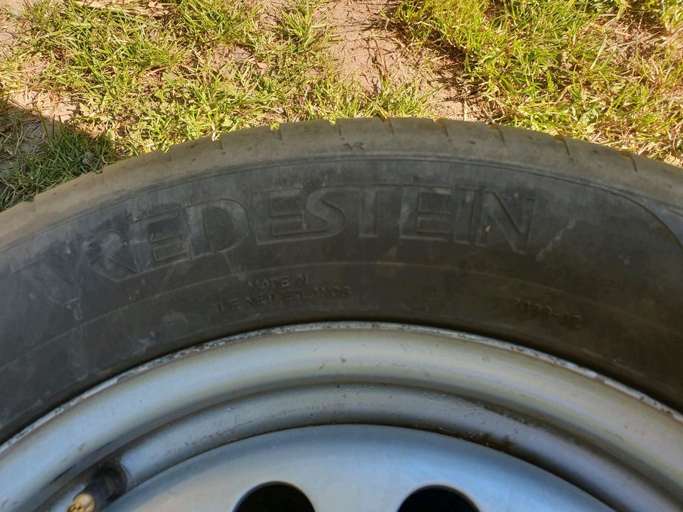 225/55 ZR16 99Y Räder VW Sommerreifen Stahlfelge Kompletträder in Oschersleben (Bode)