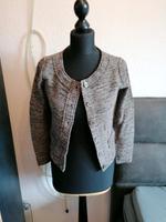 Strickjacke Street One beige schwarz meliert Gr. 36 Nordrhein-Westfalen - Grevenbroich Vorschau
