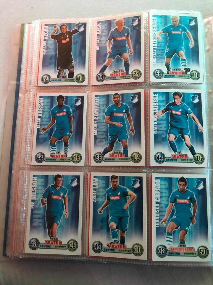 Match Attax 08 09 Team TSG Hoffenheim in Sammlerqualität in Gebhardshain