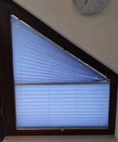 Plissee | Innen Rollo | lichtdurchlässig für Fenster Sonderform Hessen - Niedernhausen Vorschau