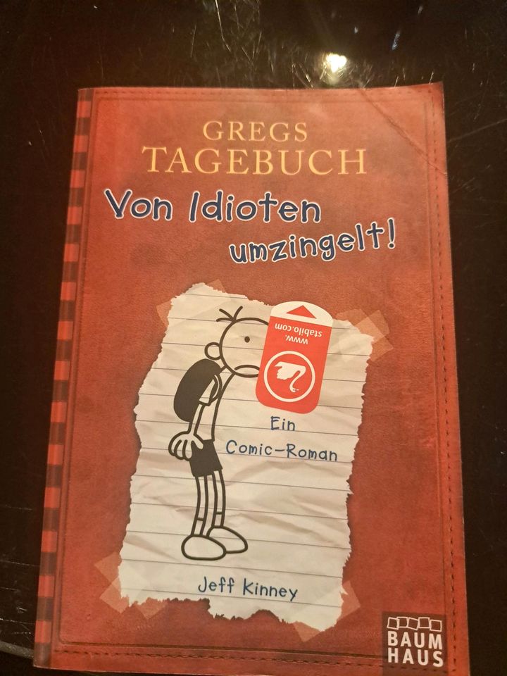 Gregs Tagebuch Taschenbuch "von idioten umzingelt " in Gerabronn