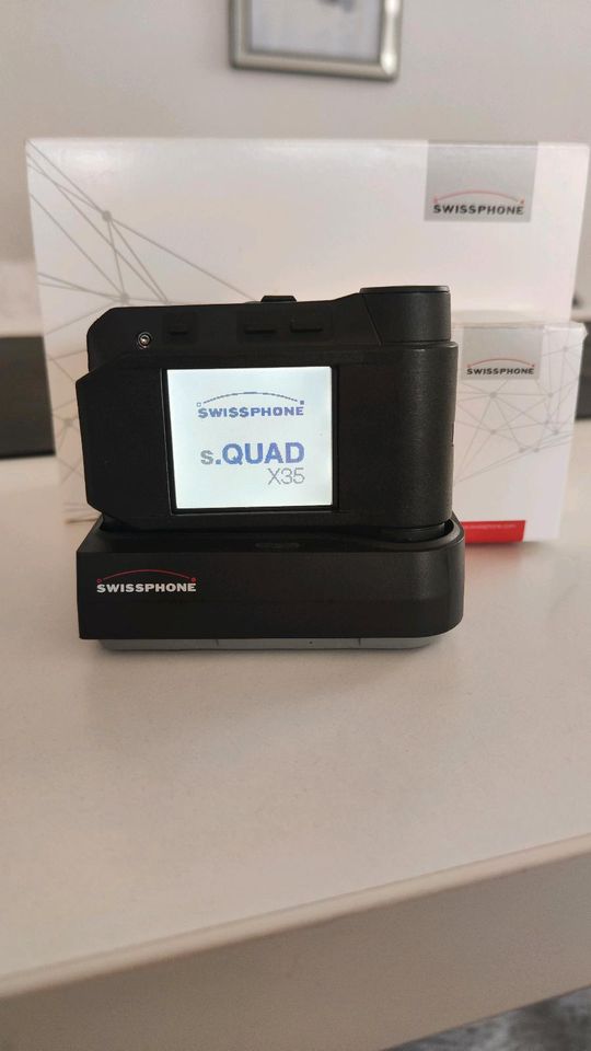 Swissphone s.QUAD X35 V / Programmierung / IDEA Verschlüsselung in Krummesse