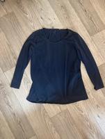 Umstandshirt Schwangerschaftsshirt Langarm Dunkelblau Gr. 46/48 Sachsen - Halsbrücke Vorschau