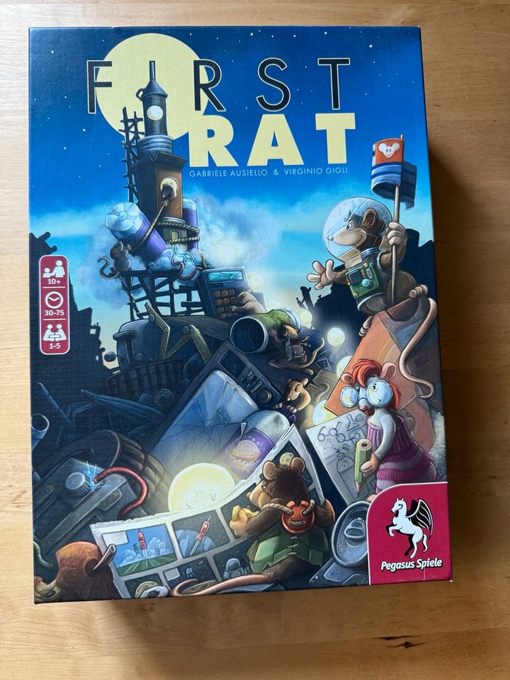 First Rat, Brettspiel, Pegasus NEUWERTIG in Sarstedt