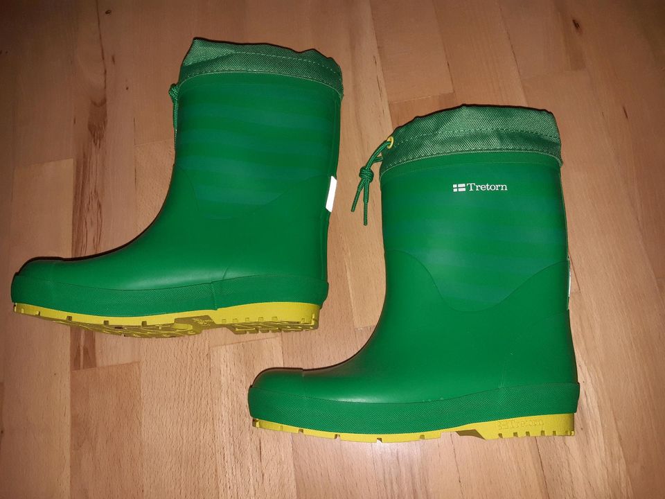 Treton Gummistiefel 33 Winter gefüttert warm Kinder in Plauen