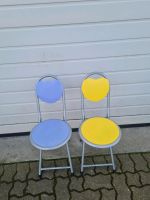 2 Kinder Klapppstühle lila gelb Stuhl Herzogtum Lauenburg - Wentorf Vorschau
