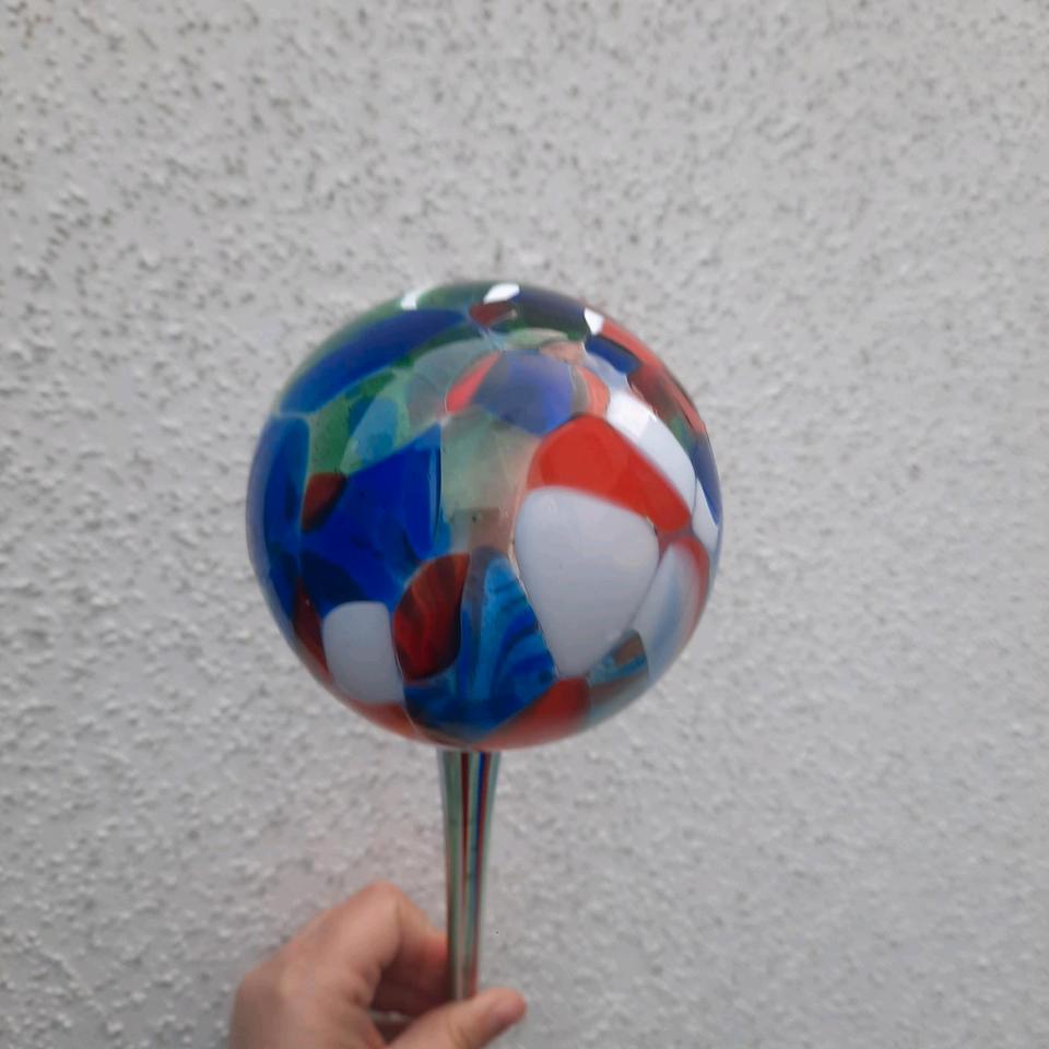 Bewässerungskugel Glas Kugel Garten Deko wie neu in Sand a. Main