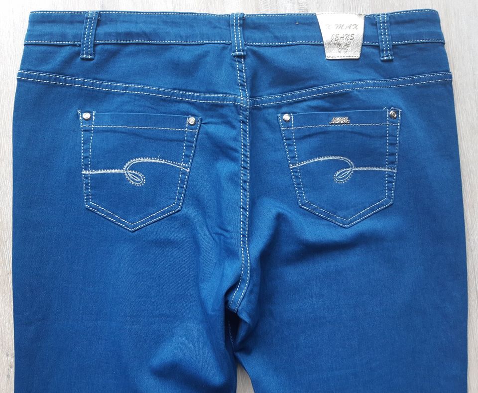 NEU: dünne Jeans von X-Max, Miss Jeans, blau, Größe 48 in Gößnitz