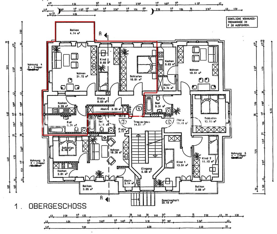 +++DRESDEN-PLAUEN+++  Bezugsfreie 3-Zimmer-Wohnung mit großem Südbalkon in sanierter Klinkervilla! in Dresden