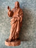 Heiligenfigur Holzfigur Jesus Christus Holzkunst Schnitzerei 56cm Baden-Württemberg - Lonsee Vorschau