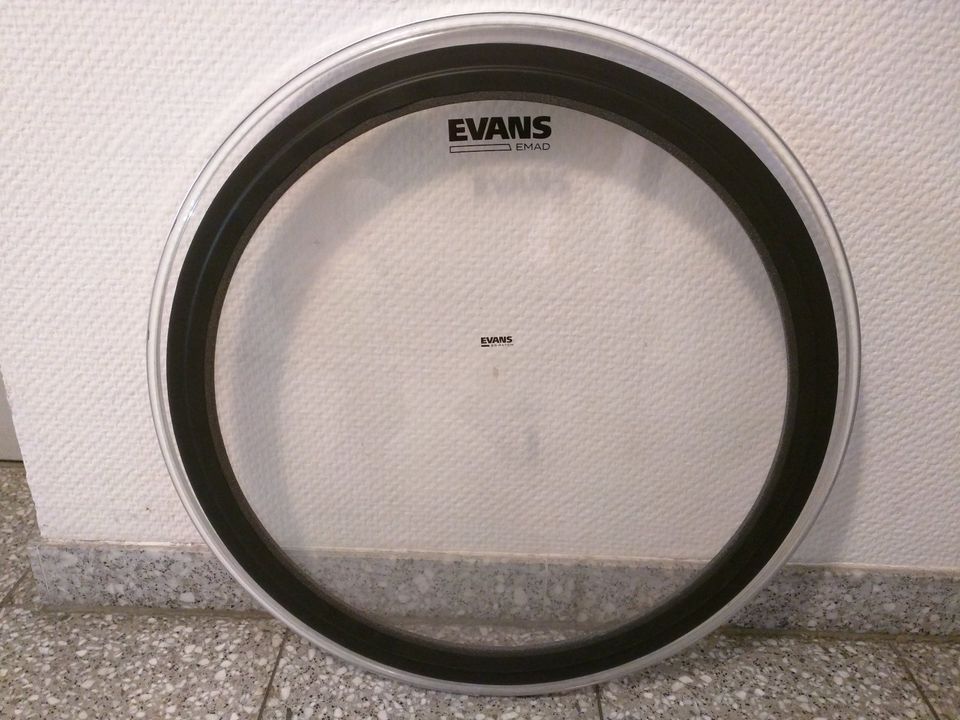 Bassdrum Felle 22" Evans Aquarian Schlagzeug Drumset Heads Top in Osnabrück