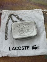 Lacoste Silber metallic Leder Handtasche wie neu Berlin - Hohenschönhausen Vorschau