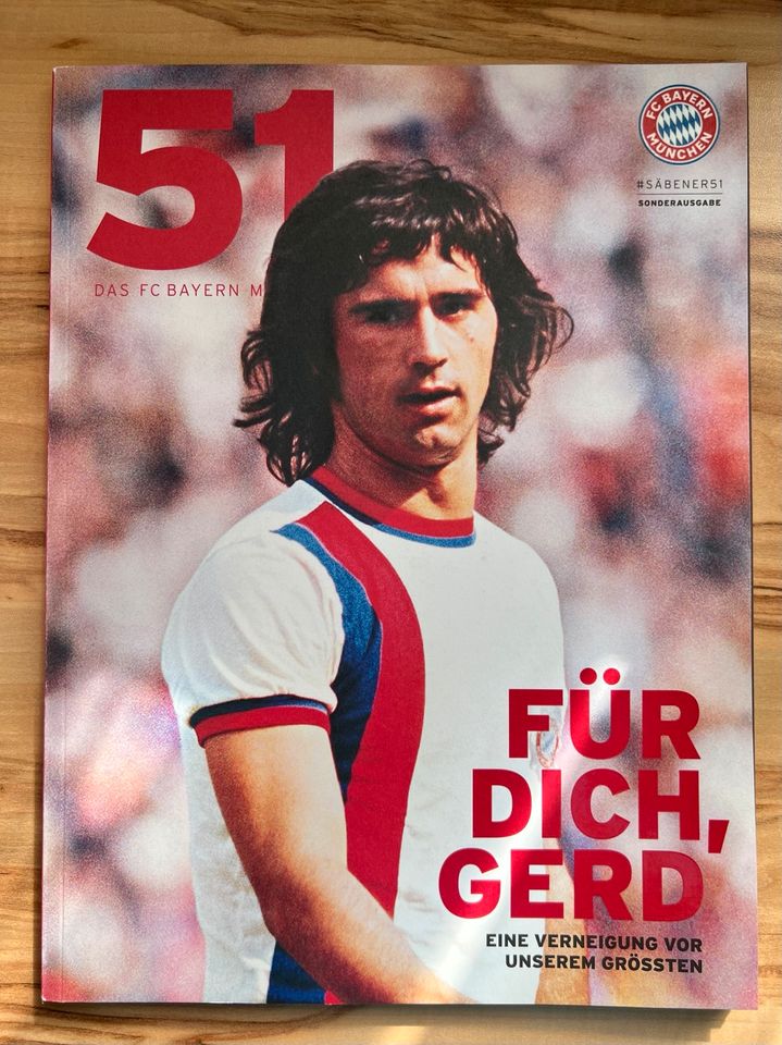 FC Bayern München 51’ Magazin Gerd Müller SONDERAUSGABE *TOP in Buttenheim