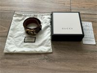 Gucci Ledergürtel breit mit Marmont GG Schnalle braun Gr. 75 Rheinland-Pfalz - Mainz Vorschau