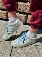 Adidas Originals Gazelle - babyblau Bayern - Rechtenbach Vorschau