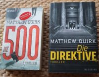 Matthew Quirk - Die 500 / Die Direktive - 2 Action-Thriller Baden-Württemberg - Leimen Vorschau