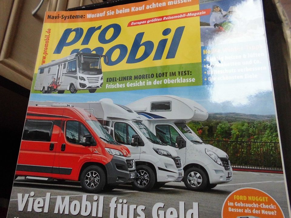 9 Promobil Reisemobil Camp Magazin Campingbus Extra in Ubstadt-Weiher