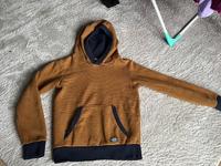 Hoodie Pullover brau schwarz gestreift warm Gr. 158 Baden-Württemberg - Aichtal Vorschau