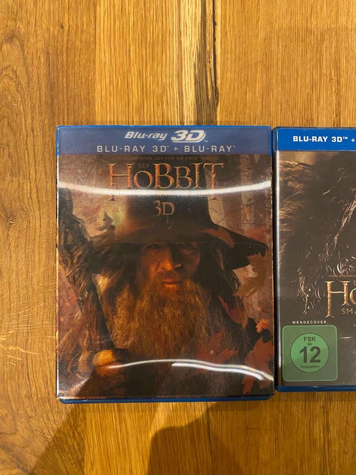 Hobbit Blue Ray 3D Teil 1-3 in Munster