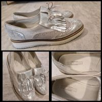 Schuhe, Silber, Gr. 39 Nordrhein-Westfalen - Mönchengladbach Vorschau