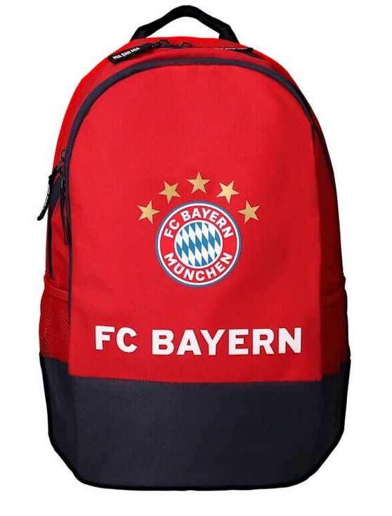 Neu+ OVP! FC Bayern München - Rucksack  rot/blau 5 Sterne Logo in Unterschleißheim