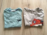 2 T-Shirt Shirt 110/116 H&M kurzarm Mängel Sachsen - Lengenfeld Vogtland Vorschau