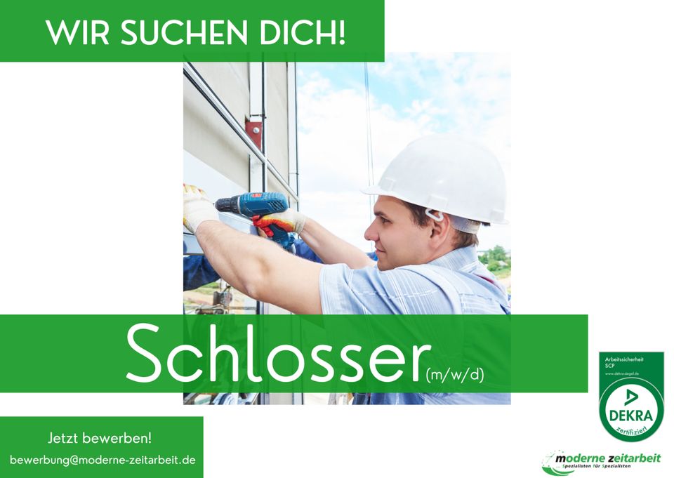 Schlosser (m/w/d) aufgepasst! Wir suchen DICH! in Oldenburg