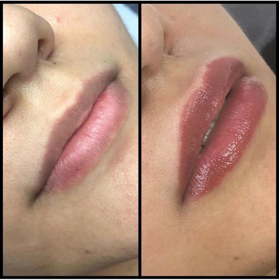 Lip Blush Aquarelllips Permanent Make-up Lippen in Gelsenkirchen