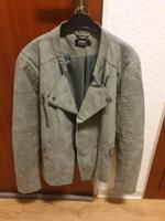 ONLY Wildlederimitat türkis grün hellblau Lederjacke Hessen - Obertshausen Vorschau
