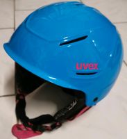 Skihelm Kinderskihelm Uvex Blau Pink 52-55 Bayern - Essenbach Vorschau