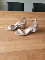 Sandaletten tamaris neu beige/gold Nordrhein-Westfalen - Lengerich Vorschau