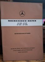 Betriebsanleitung,Scheunenfund Mercedes Benz,LP329,LP331, LP334, Baden-Württemberg - Balingen Vorschau