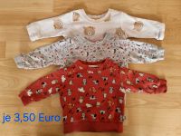 Baby Pullover Sweatshirts 3 Stk Gr. 68 Kleidungspaket Niedersachsen - Holzminden Vorschau