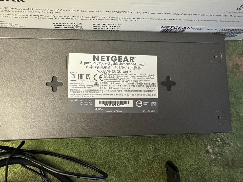 NETGEAR Business 8-Port GigabitEthernet Switch mit PoE in Niestetal