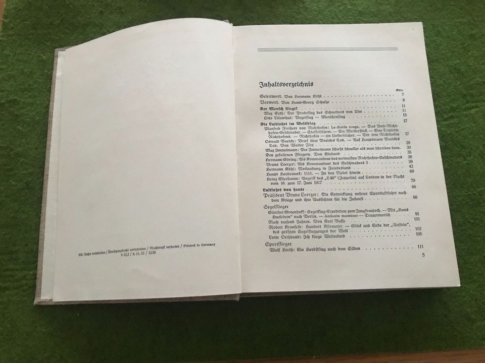 Militär Das Fliegerbuch der deutschen Jugend, 1941. in Dinkelsbuehl