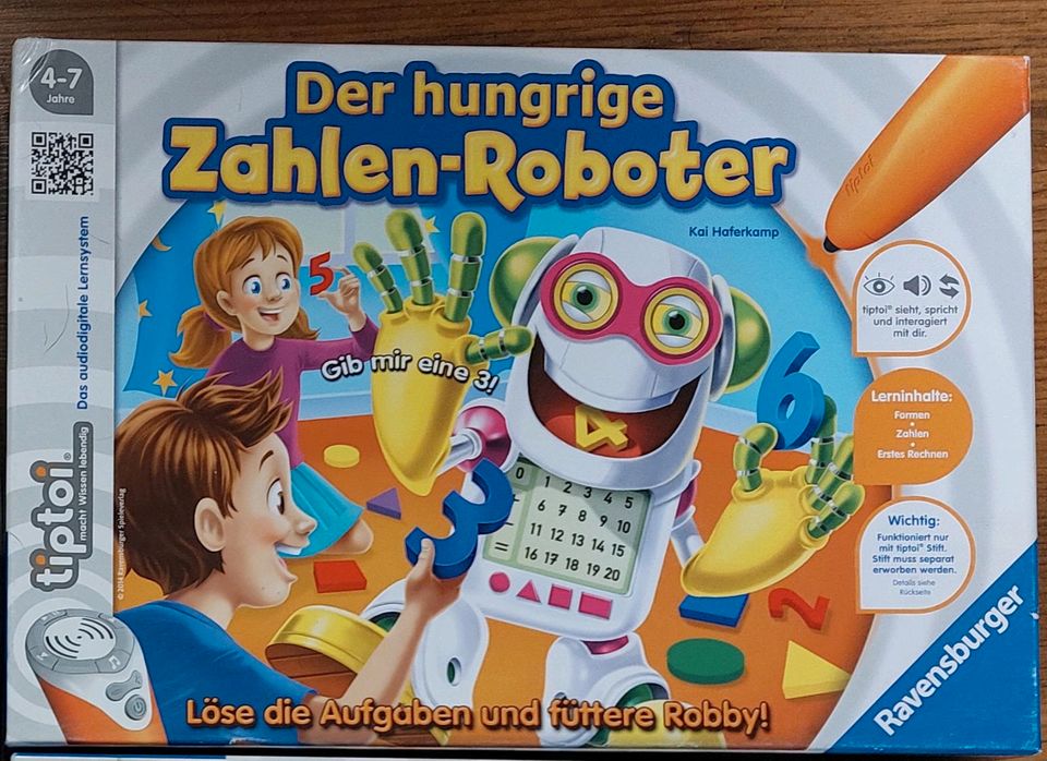 Tiptoi Lernspiel Zahlenroboter in Waldshut-Tiengen