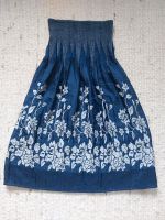 Wie neu Midirock Kleid variabel gerafft blau Blumenmuster Bad Doberan - Landkreis - Broderstorf Vorschau