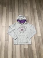 Kapuzenpulli, Hoodie, Gr.: 36, Converse, grau/lila Niedersachsen - Oldenburg Vorschau