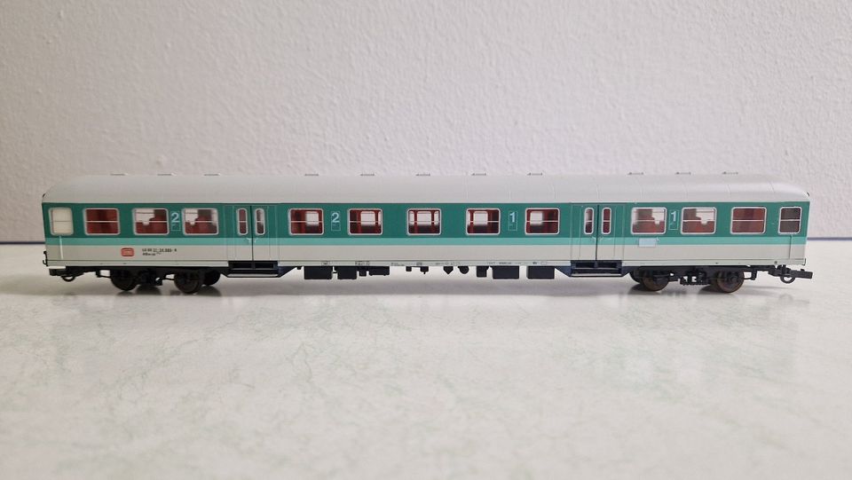 3x Lima Waggons exakt 1:87, orange u.grün, 309571, 309572, 309577 in München