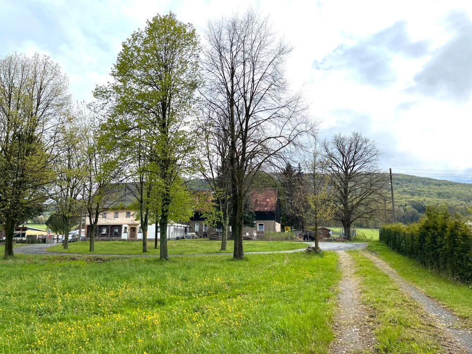 EFH mit 5 -7 Zimmern und großer Veranda in Randlage von Großschönau - Ski- und Wandergebiet in Waltersdorf