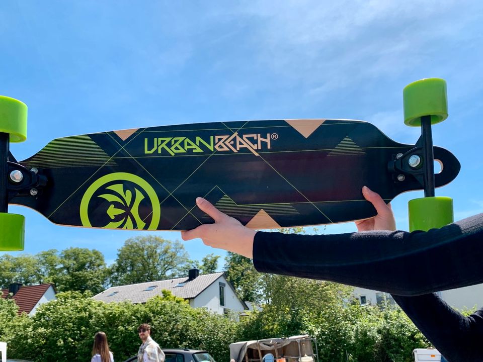 Longboard URBAN BEACH - NEU - Nexus Green in Finning