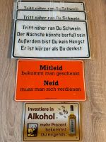 Investiere in Alkohol - Metallschild Brandenburg - Schwedt (Oder) Vorschau