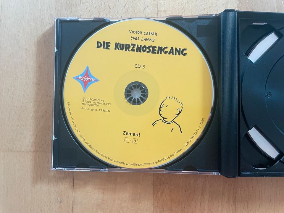 CD Hörspiel Die Kurzhosengang Mit den Sprechern der drei ??? in Hannover
