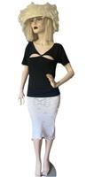 edles Designer  Oberteil mit sexy Ausschnitte  36 Niedersachsen - Meine Vorschau