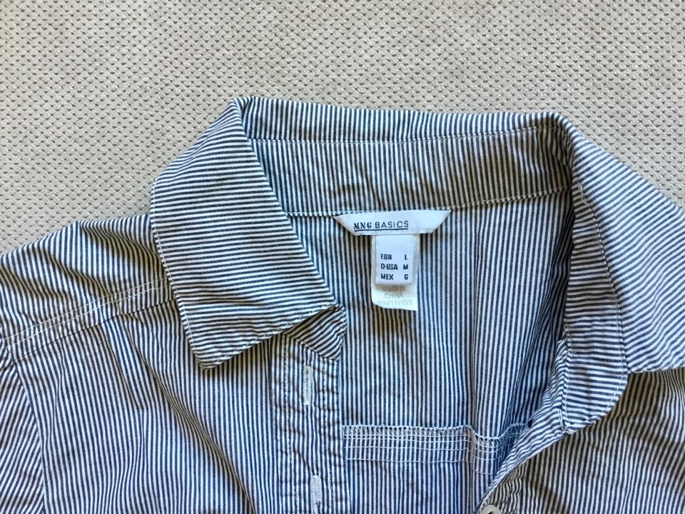 Damen Bluse von MNG Basics*Größe L**Farbe: schwarz-weiß** in Aachen