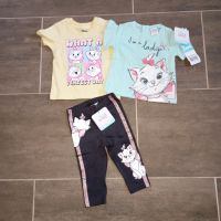 Disney Aristocats Set Gr. 62 T-Shirt Leggings Glitzer Sachsen-Anhalt - Wasserleben Vorschau